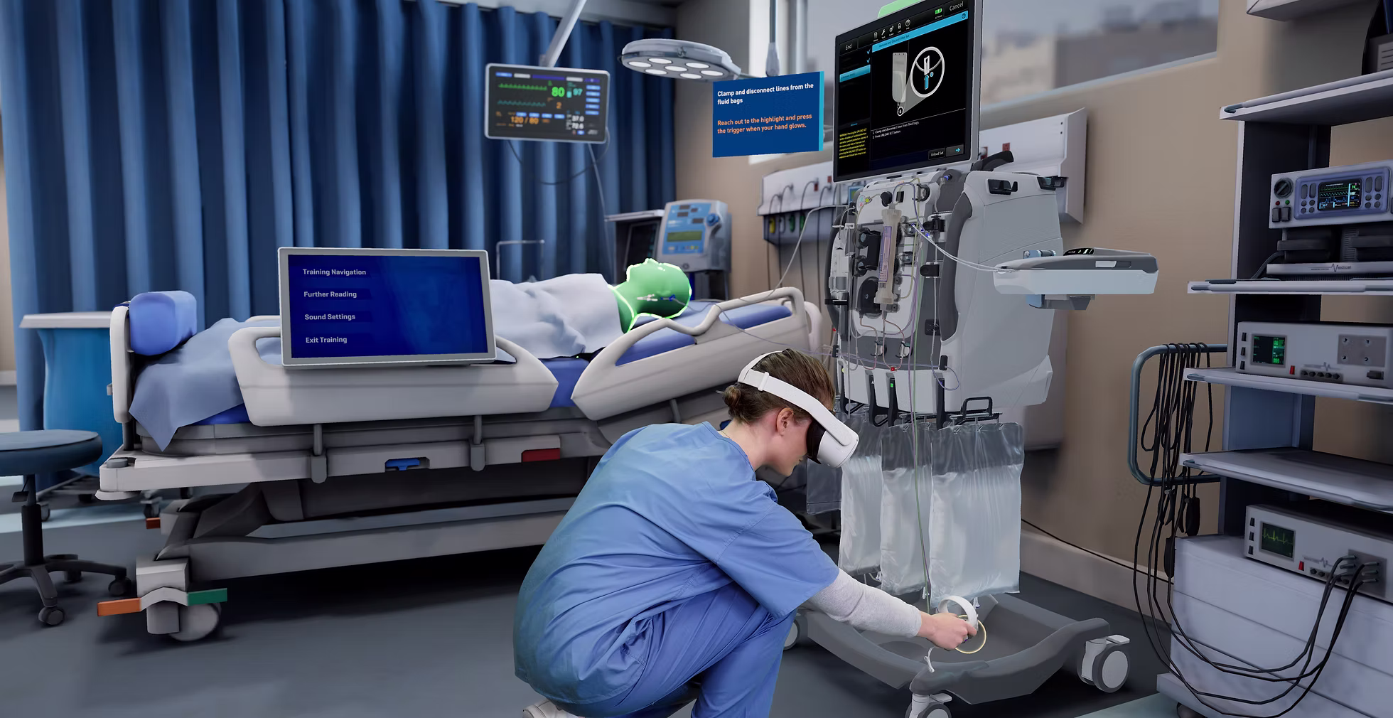 Dialysis Training, Web and VR